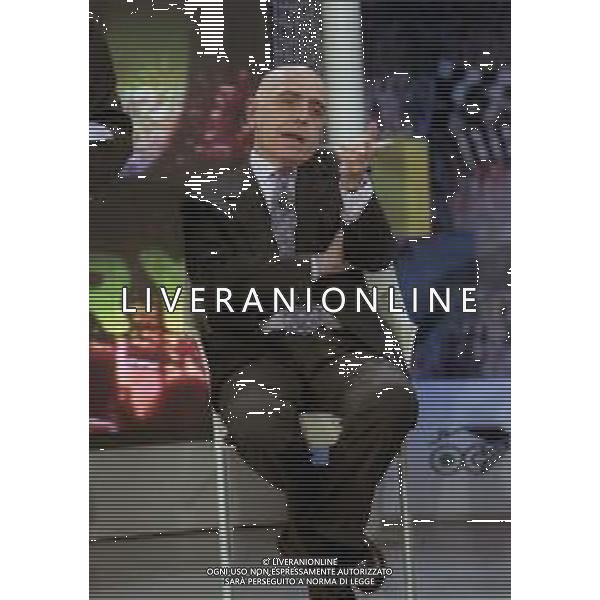 1999 MILANO CENTENARIO AC MILAN ALLA TELEVISIONE TELELOMBARDIA NELLA FOTO ADRIANO GALLIANI AG ALDO LIVERANI SAS