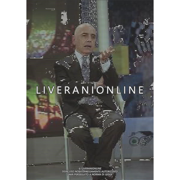 1999 MILANO CENTENARIO AC MILAN ALLA TELEVISIONE TELELOMBARDIA NELLA FOTO ADRIANO GALLIANI AG ALDO LIVERANI SAS