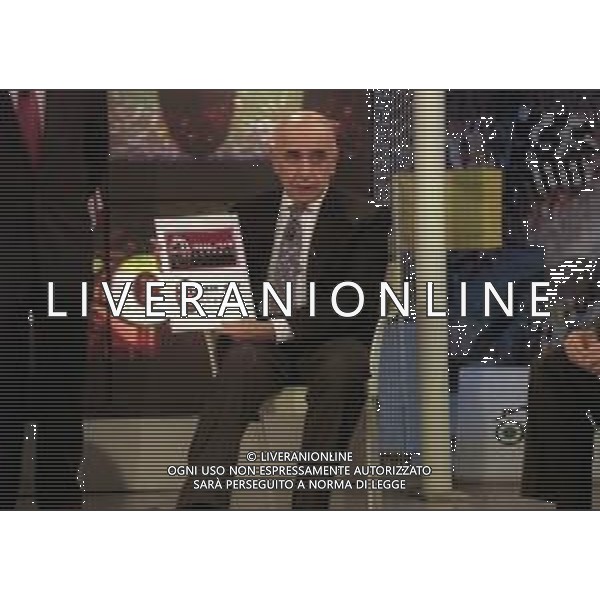 1999 MILANO CENTENARIO AC MILAN ALLA TELEVISIONE TELELOMBARDIA NELLA FOTO ADRIANO GALLIANI AG ALDO LIVERANI SAS