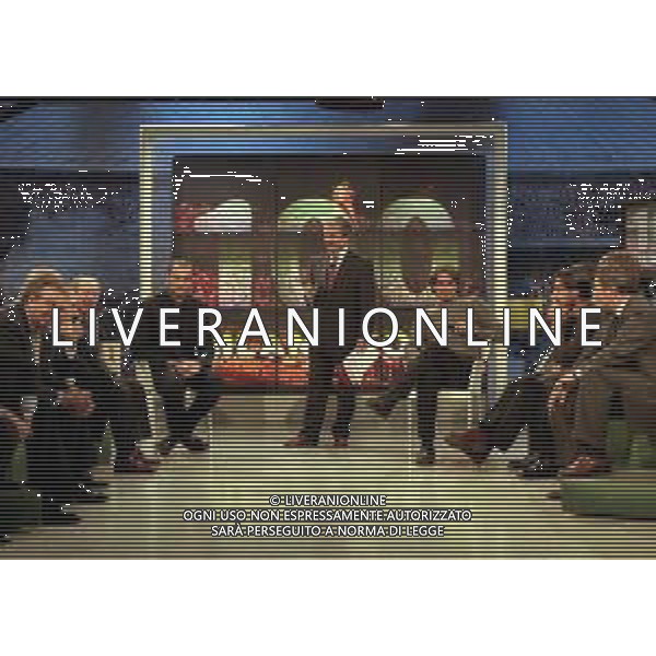 1999 MILANO CENTENARIO AC MILAN ALLA TELEVISIONE TELELOMBARDIA NELLA FOTO SEBASTIANO ROSSI-TIZIANO CRUDELI E SEBASTIANO ROSSI AG ALDO LIVERANI SAS