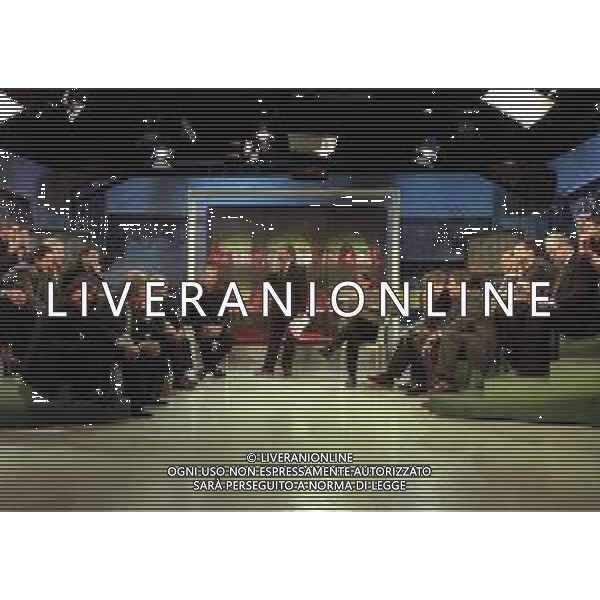 1999 MILANO CENTENARIO AC MILAN ALLA TELEVISIONE TELELOMBARDIA NELLA FOTO TIZIANO CRUDELI AG ALDO LIVERANI SAS