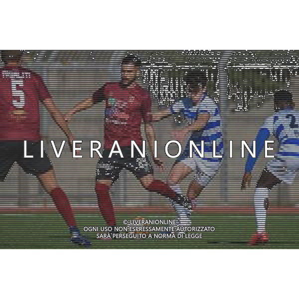 Pontedera vs Pro Patria - Campionato di Calcio Serie C - Lega Pro 2020/2021, 22 novembre 2020 Pontedera (PI), Italia Nella foto: Francesco Vaccaro (Pontedera) e Davide Ferri (Pro Patria) @LM/Fabio Fagiolini AG ALDO LIVERANI SAS