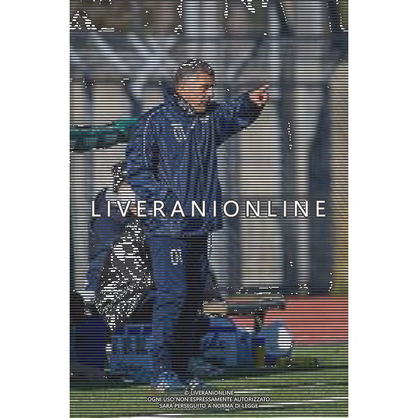 Pontedera vs Pro Patria - Campionato di Calcio Serie C - Lega Pro 2020/2021, 22 novembre 2020 Pontedera (PI), Italia Nella foto: Ivan Maraia allenatore (Pontedera) @LM/Fabio Fagiolini AG ALDO LIVERANI SAS