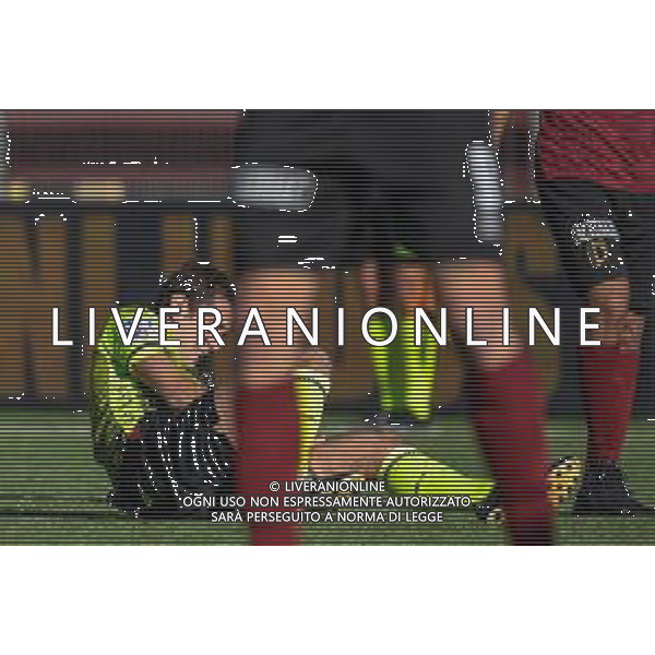 Pontedera vs Pro Patria - Campionato di Calcio Serie C - Lega Pro 2020/2021, 22 novembre 2020 Pontedera (PI), Italia Nella foto: Alberto Arena arbitro dell\'incontro si infortuna e viene soccorso @LM/Fabio Fagiolini AG ALDO LIVERANI SAS