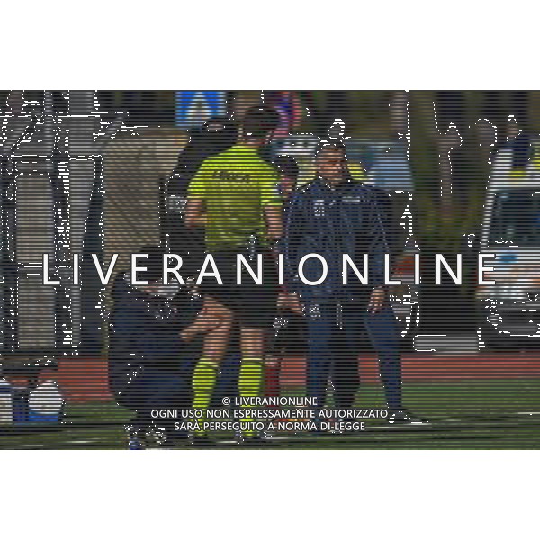 Pontedera vs Pro Patria - Campionato di Calcio Serie C - Lega Pro 2020/2021, 22 novembre 2020 Pontedera (PI), Italia Nella foto: Alberto Arena arbitro dell\'incontro si infortuna e viene soccorso @LM/Fabio Fagiolini AG ALDO LIVERANI SAS