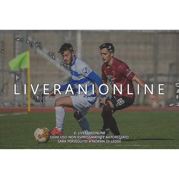 Pontedera vs Pro Patria - Campionato di Calcio Serie C - Lega Pro 2020/2021, 22 novembre 2020 Stadio Comunale &#34;Ettore Mannucci&#34;, Pontedera (PI), Italia Nella foto: Luca Pizzul (Pro Patria) e Giacomo Benedetti (Pontedera) @LM/Fabio Fagiolini AG ALDO LIVERANI SAS