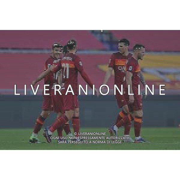 Roma vs Parma Campionato Serie A TIM - 8 giornata Stadio Olimpico - Roma 22-11-2020 nella foto Esultanza Mkhitaryan dopo il gol ©Federico Gaetano/AGENZIA ALDO LIVERANI SAS