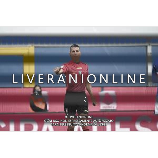 Sampdoria vs Bologna - Italian football Serie A match 2020/2021, 22 November 2020 Luigi Ferraris stadium, Genova, Italy Photo showing: The Referee of the match Livio Marinelli @LM/Danilo Vigo/AGENZIA ALDO LIVERANI SAS