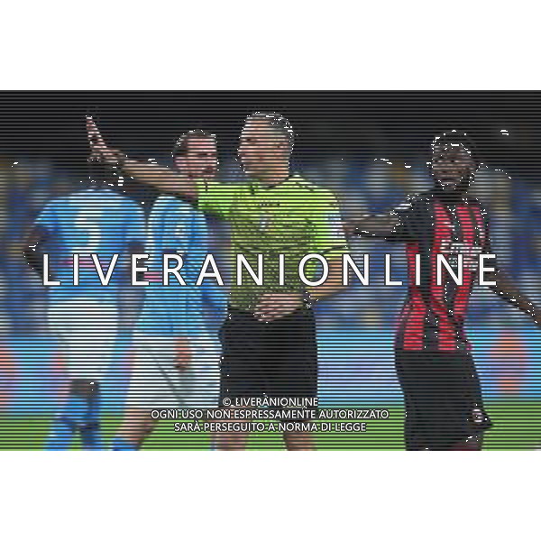 NAPOLI - MILAN CAMPIONATO CALCIO SERIE A TIM 22.11.2020 NELLA FOTO ARBITRO VALERI ©MOSCA/AGENZIA ALDO LIVERANI SAS