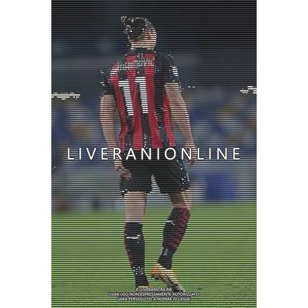 NAPOLI - MILAN CAMPIONATO CALCIO SERIE A TIM 22.11.2020 NELLA FOTO ZLATAN IBRAHIMOVC INFORTUNATO ©MOSCA/AGENZIA ALDO LIVERANI SAS