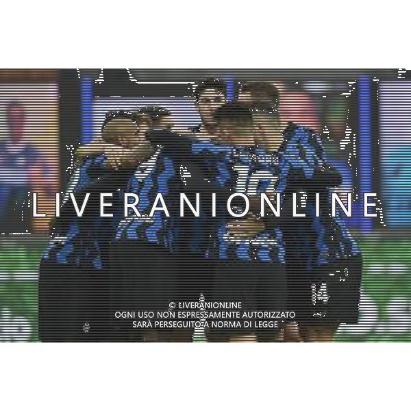 esultanza Inter dopo un gol Inter vs Torino Campionato Serie A TIM - 8a giornata Milano 22-11-2020 Stadio Giuseppe Meazza - San Siro foto Roberto Garavaglia/ag.Aldo Liverani sas