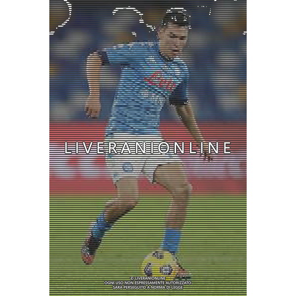 22-11-2020 NAPOLI-CAMPIONATO DI CALCIO SERIE A NAPOLI MILAN NELLA FOTO: HIRVING LOZANO FOTO MOSCA\AG.ALDO LIVERANI
