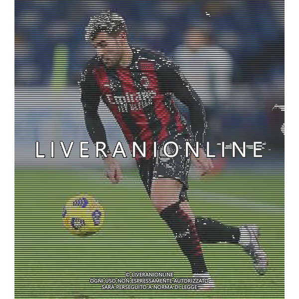 22-11-2020 NAPOLI-CAMPIONATO DI CALCIO SERIE A NAPOLI MILAN NELLA FOTO: THEO HERNÁNDEZ FOTO MOSCA\AG.ALDO LIVERANI