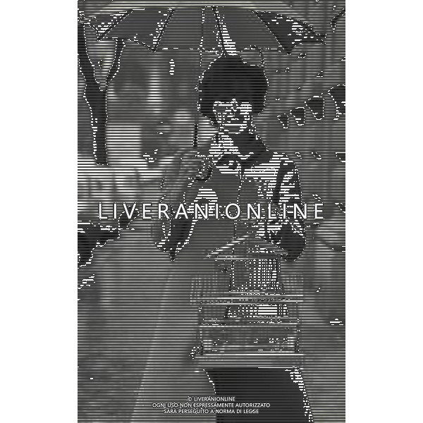 RETROSPETTIVA ORNELLA VANONI CANTANTE NELLA FOTO ORNELLA VANONI A ROMA NELL\'ANNO 1966 AG ALDO LIVERANI SAS