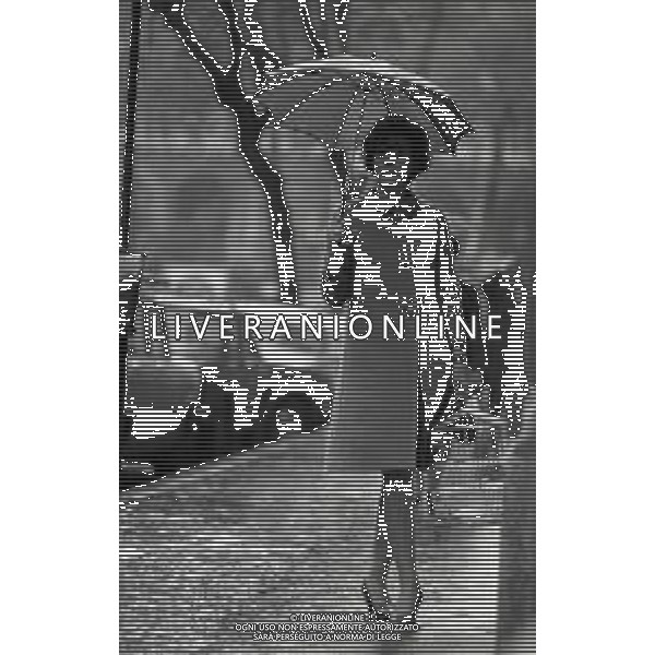 RETROSPETTIVA ORNELLA VANONI CANTANTE NELLA FOTO ORNELLA VANONI A ROMA NELL\'ANNO 1966 AG ALDO LIVERANI SAS