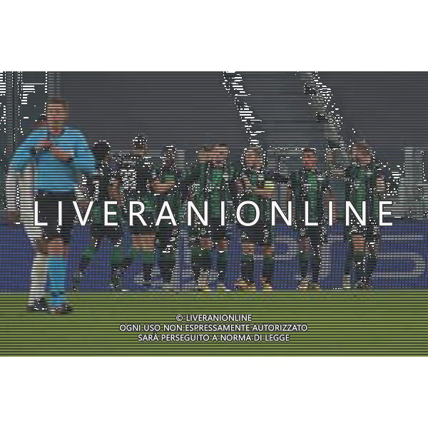 ©Falzone/Agenzia Aldo Liverani Torino 24.11.2020 Stadio Allianz Stadium Juventus vs Ferencvárosi TC Champions League 2020/2021 Gruppo G Giornata 4 di 6 Nella foto : ESULTANZA DOPO GOL DI UZUNI ©Falzone/AGENZIA ALDO LIVERANI SAS