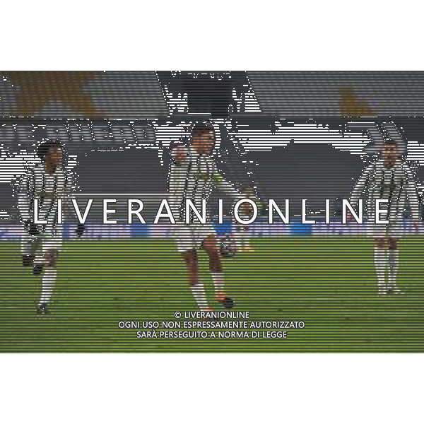 ©Falzone/Agenzia Aldo Liverani Torino 24.11.2020 Stadio Allianz Stadium Juventus vs Ferencvárosi TC Champions League 2020/2021 Gruppo G Giornata 4 di 6 Nella foto : JUAN CUADRADO , PAULO DYBALA E CRISTIANO RONALDO ©Falzone/AGENZIA ALDO LIVERANI SAS