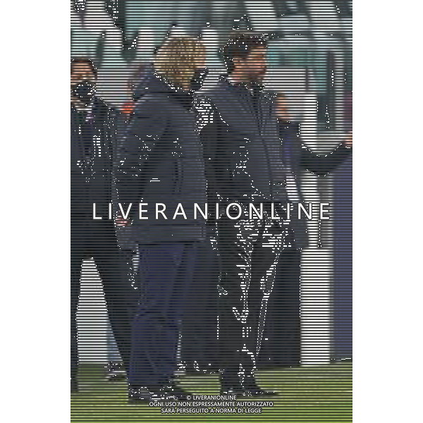 ©Falzone/Agenzia Aldo Liverani Torino 24.11.2020 Stadio Allianz Stadium Juventus vs Ferencvaros TC Champions League 2020/2021 Gruppo G Giornata 4 di 6 Nella foto : Pavel Nedved-Andrea Agnelli ©Falzone/AGENZIA ALDO LIVERANI SAS