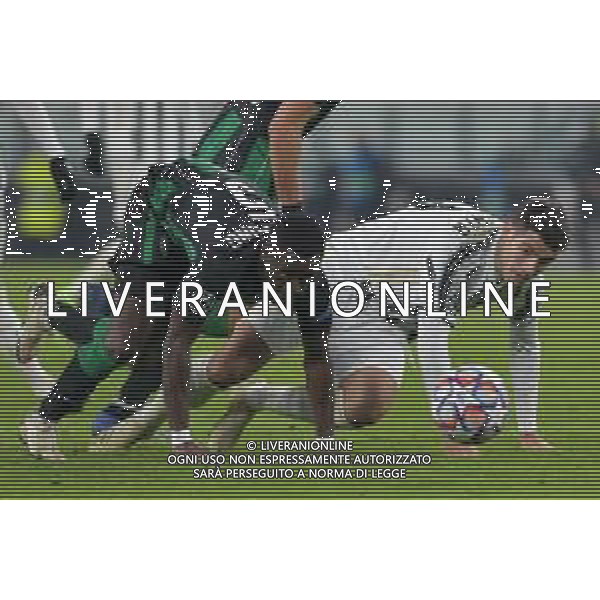 ©Falzone/Agenzia Aldo Liverani Torino 24.11.2020 Stadio Allianz Stadium Juventus vs Ferencvaros TC Champions League 2020/2021 Gruppo G Giornata 4 di 6 Nella foto : Abraham Frimpong-Alvaro Morata ©Falzone/AGENZIA ALDO LIVERANI SAS