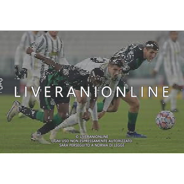 ©Falzone/Agenzia Aldo Liverani Torino 24.11.2020 Stadio Allianz Stadium Juventus vs Ferencvaros TC Champions League 2020/2021 Gruppo G Giornata 4 di 6 Nella foto : Abraham Frimpong-Alvaro Morata-Lasha Dvali ©Falzone/AGENZIA ALDO LIVERANI SAS