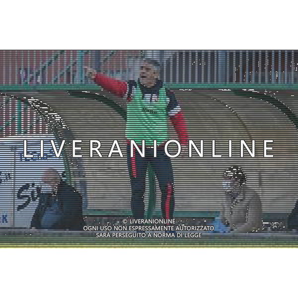Lucchese vs Albinoleffe - Campionato di Calcio Serie C - Lega Pro 2020/2021, 25 novembre 2020 Lucca, Italia Nella foto: Giovanni Lopez allenatore (Lucchese) @LM/Fabio Fagiolini AG ALDO LIVERANI SAS