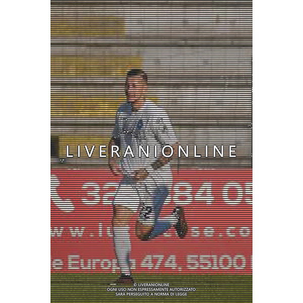 Lucchese vs Albinoleffe - Campionato di Calcio Serie C - Lega Pro 2020/2021, 25 novembre 2020 Lucca, Italia Nella foto: Jacopo Manconi (Albinoleffe) ha realizzato il gol del vantaggio @LM/Fabio Fagiolini AG ALDO LIVERANI SAS