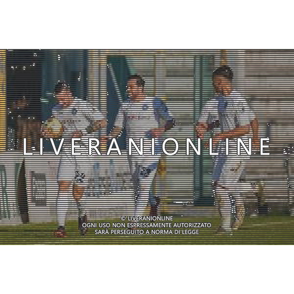 Lucchese vs Albinoleffe - Campionato di Calcio Serie C - Lega Pro 2020/2021, 25 novembre 2020 Lucca, Italia Nella foto: Esultanza Albinoleffe per il gol di Jacopo Manconi (Albinoleffe) @LM/Fabio Fagiolini AG ALDO LIVERANI SAS