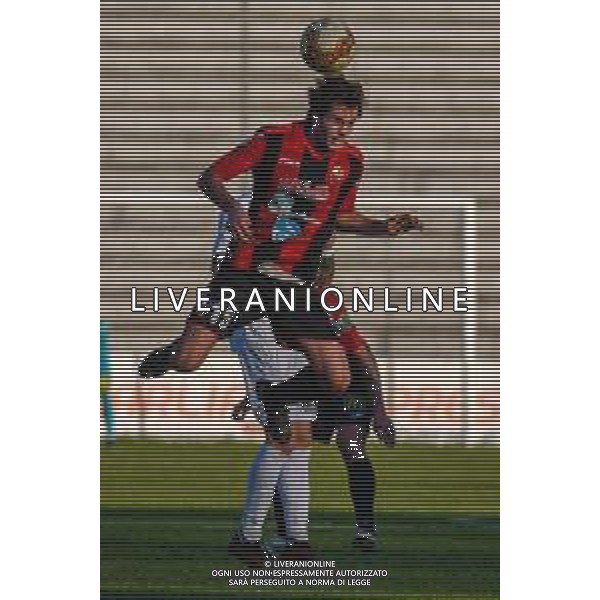 Lucchese vs Albinoleffe - Campionato di Calcio Serie C - Lega Pro 2020/2021, 25 novembre 2020 Lucca, Italia Nella foto: Daniele Solcia (Lucchese) di testa @LM/Fabio Fagiolini AG ALDO LIVERANI SAS