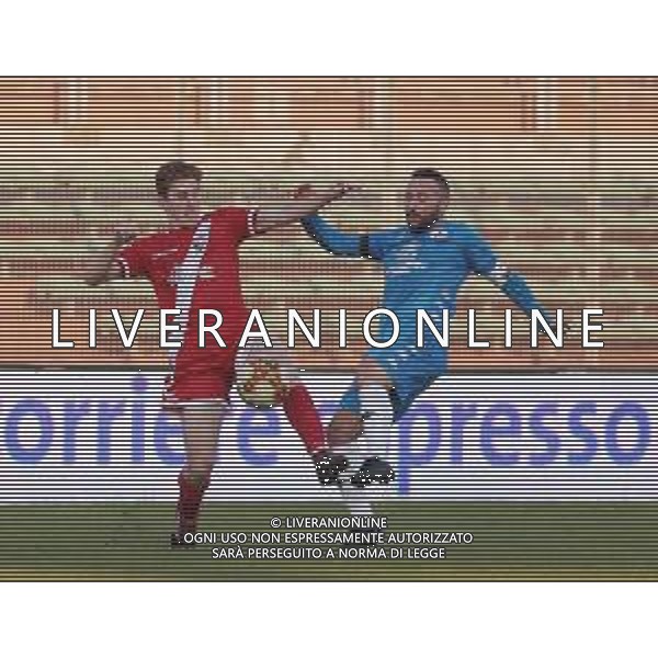 MANTOVA - AREZZO CAMPIONATO CALCIO SERIE C LEGA PRO 25.11.2020 NELLA FOTO BIANCHI E CUTOLO ©SANTANDREA /AGENZIA ALDO LIVERANI SAS