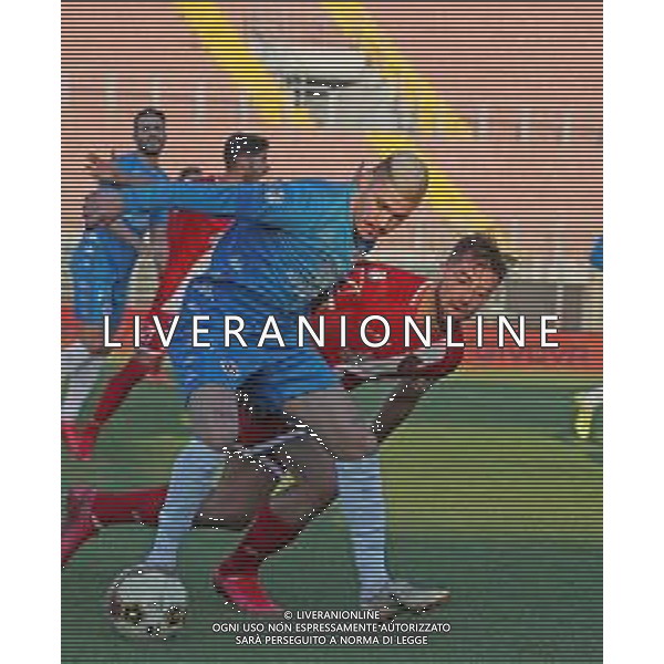 MANTOVA - AREZZO CAMPIONATO CALCIO SERIE C LEGA PRO 25.11.2020 NELLA FOTO DI PAOLANTONIO E GUCCIONE ©SANTANDREA /AGENZIA ALDO LIVERANI SAS