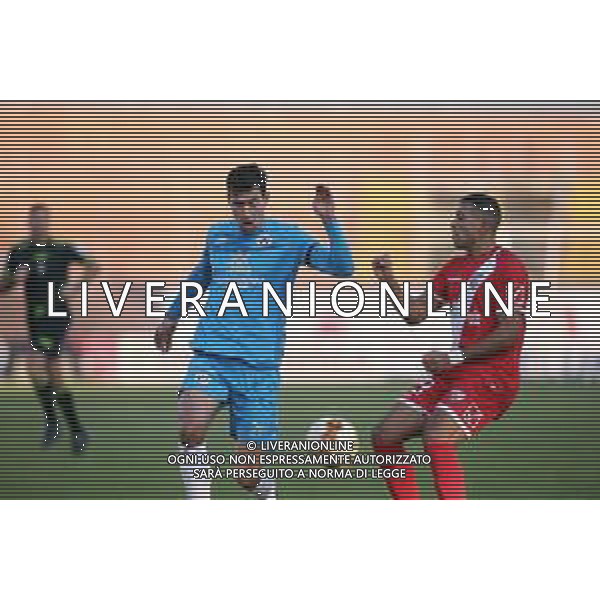 MANTOVA - AREZZO CAMPIONATO CALCIO SERIE C LEGA PRO 25.11.2020 NELLA FOTO KODR MAREK E CHEDDIRA WALID ©SANTANDREA /AGENZIA ALDO LIVERANI SAS