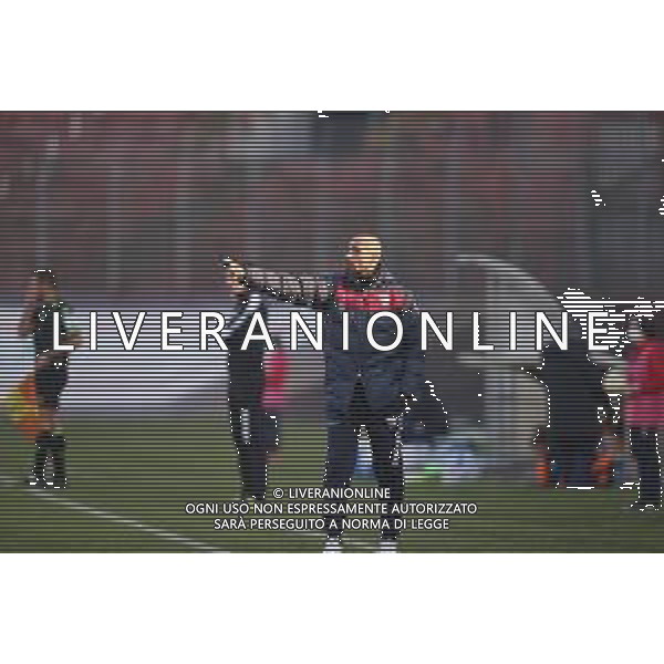 MANTOVA - AREZZO CAMPIONATO CALCIO SERIE C LEGA PRO 25.11.2020 NELLA FOTO EMANUELE TROISE ALLENATORE ©SANTANDREA /AGENZIA ALDO LIVERANI SAS