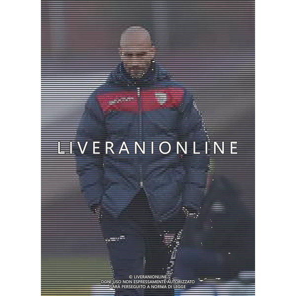 MANTOVA - AREZZO CAMPIONATO CALCIO SERIE C LEGA PRO 25.11.2020 NELLA FOTO EMANUELE TROISE ALLENATORE ©SANTANDREA /AGENZIA ALDO LIVERANI SAS