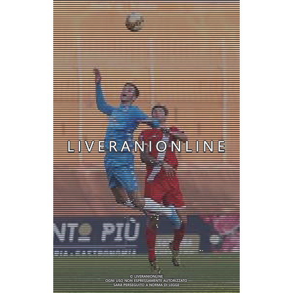 MANTOVA - AREZZO CAMPIONATO CALCIO SERIE C LEGA PRO 25.11.2020 NELLA FOTO ZUPPEL E MILITARI ©SANTANDREA /AGENZIA ALDO LIVERANI SAS