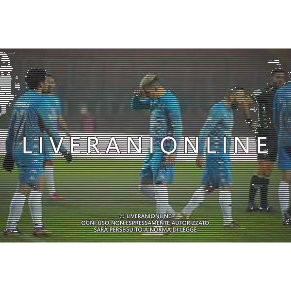 MANTOVA - AREZZO CAMPIONATO CALCIO SERIE C LEGA PRO 25.11.2020 NELLA FOTO DELUSIONE AREZZO A FINE GARA ©SANTANDREA /AGENZIA ALDO LIVERANI SAS