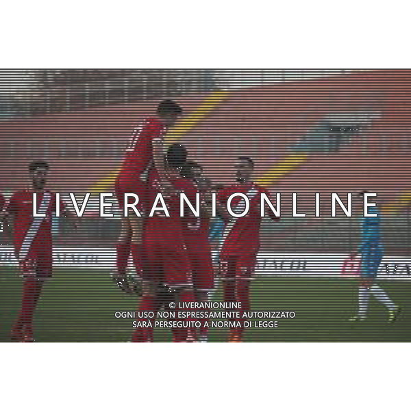 MANTOVA - AREZZO CAMPIONATO CALCIO SERIE C LEGA PRO 25.11.2020 NELLA FOTO ESULTANZA DOPO IL GOL DI SIMONE GANZ ©SANTANDREA /AGENZIA ALDO LIVERANI SAS