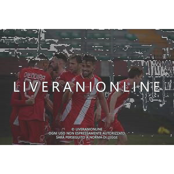 MANTOVA - AREZZO CAMPIONATO CALCIO SERIE C LEGA PRO 25.11.2020 NELLA FOTO ESULTANZA DOPO IL GOL DI GUCCIONE ©SANTANDREA /AGENZIA ALDO LIVERANI SAS