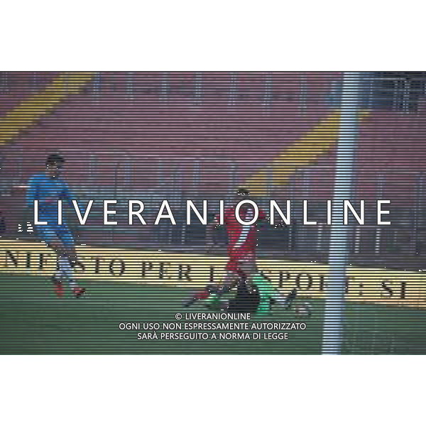 MANTOVA - AREZZO CAMPIONATO CALCIO SERIE C LEGA PRO 25.11.2020 NELLA FOTO IL FALLO DEL SECONDO RIGORE ©SANTANDREA /AGENZIA ALDO LIVERANI SAS