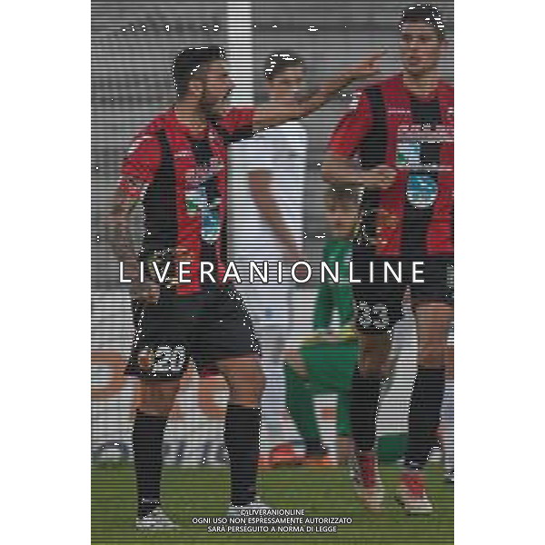 Lucchese vs Albinoleffe - Campionato di Calcio Serie C - Lega Pro 2020/2021, 25 novembre 2020 Stadio Comunale &#34;Porta Elisa&#34;, Lucca, Italia Nella foto: Maikol Benassi (Lucchese) esulta per il terzo gol della Lucchese @LM/Fabio Fagiolini AG ALDO LIVERANI SAS