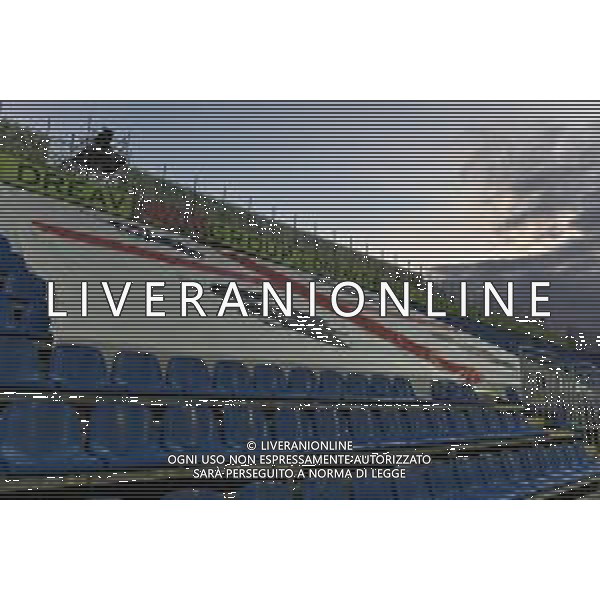 25-11-2020. CAGLIARI CALCIO-HELLAS VERONA. 4° tURNO COPPA ITALIA 2020/2021. ITALIA, SARDEGNA, CAGLIARI, VEDUTA INTERNO STADIO SARDEGNA ARENA SPALTI VUOTI. SALVATORE MOI/ALDO LIVERANI SAS NELLA FOTO: CURVA SUD SARDEGNA ARENA CAGLIARI VUOTA./AGENZIA ALDO LIVERANI SAS