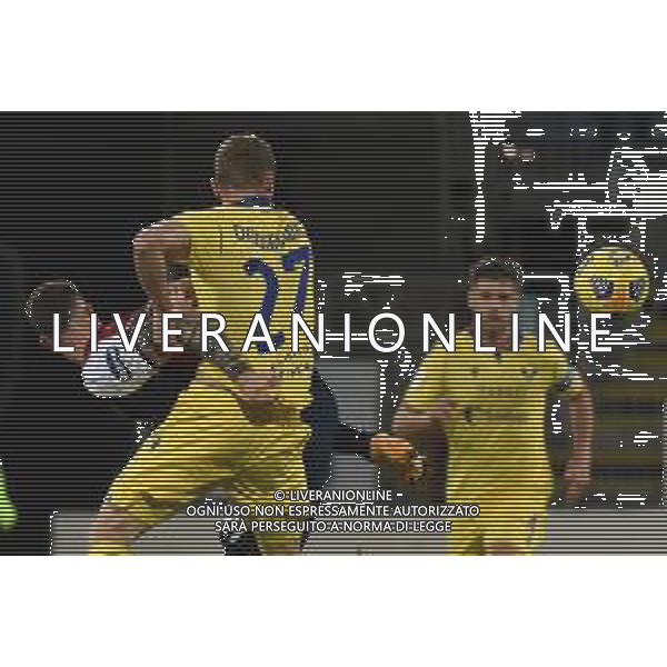 25-11-2020. CAGLIARI CALCIO-HELLAS VERONA. 4° tURNO COPPA ITALIA 2020/2021. ITALIA, SARDEGNA, CAGLIARI, STADIO SARDEGNA ARENA. SALVATORE MOI/ALDO LIVERANI SAS NELLA FOTO: CERRI CAGLIARI, DAWIDOWICZ VERONA./AGENZIA ALDO LIVERANI SAS