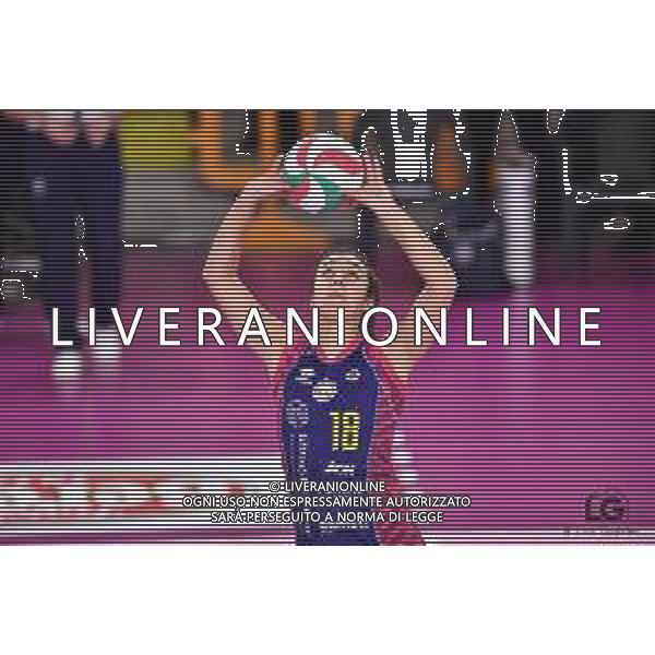 Savino Del Bene Scandicci vs Bosca S. Bernardo Cuneo - Volleyball Italian Serie A1 Women match 2020/2021, 25 November 2020 Palazzetto dello Sport, scandicci (fi), Italy Photo showing: Letizia Camera (Savino Del Bene Scandicci) @LM/Lisa Guglielmi/AGENZIA ALDO LIVERANI SAS