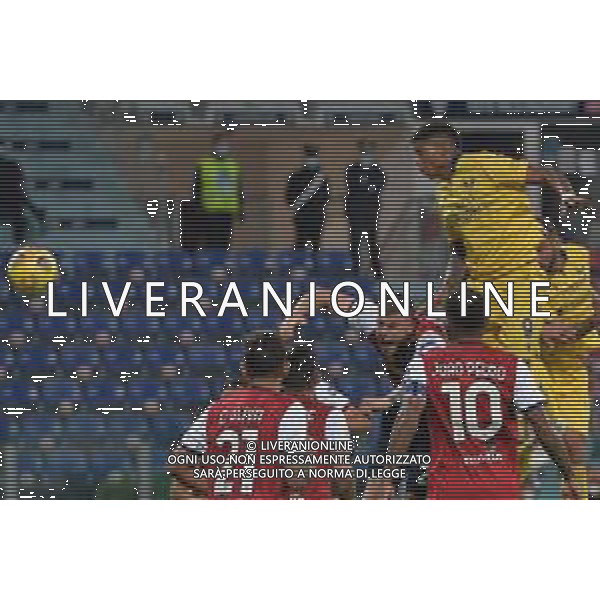 25-11-2020. CAGLIARI CALCIO-HELLAS VERONA. 4° tURNO COPPA ITALIA 2020/2021. ITALIA, SARDEGNA, CAGLIARI, STADIO SARDEGNA ARENA. SALVATORE MOI/ALDO LIVERANI SAS NELLA FOTO: GOL COLLEY VERONA, 1-1 CONTRO CAGLIARI IN TRASFERTA./AGENZIA ALDO LIVERANI SAS