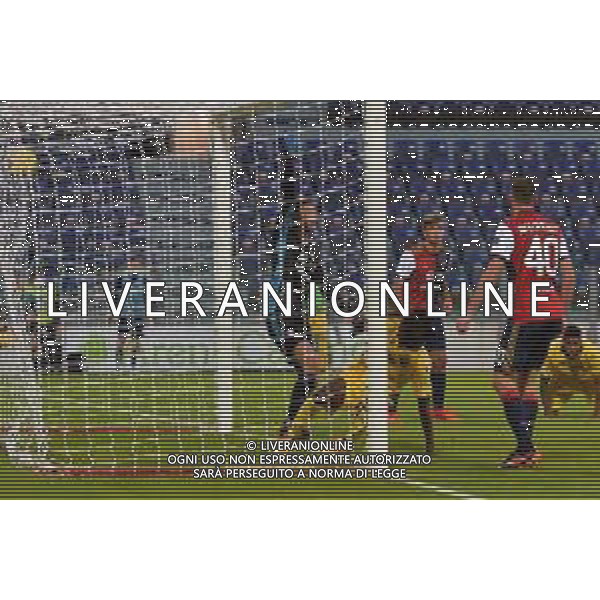25-11-2020. CAGLIARI CALCIO-HELLAS VERONA. 4° tURNO COPPA ITALIA 2020/2021. ITALIA, SARDEGNA, CAGLIARI, STADIO SARDEGNA ARENA. SALVATORE MOI/ALDO LIVERANI SAS NELLA FOTO: GOL COLLEY VERONA, 1-2 CONTRO CAGLIARI IN TRASFERTA./AGENZIA ALDO LIVERANI SAS