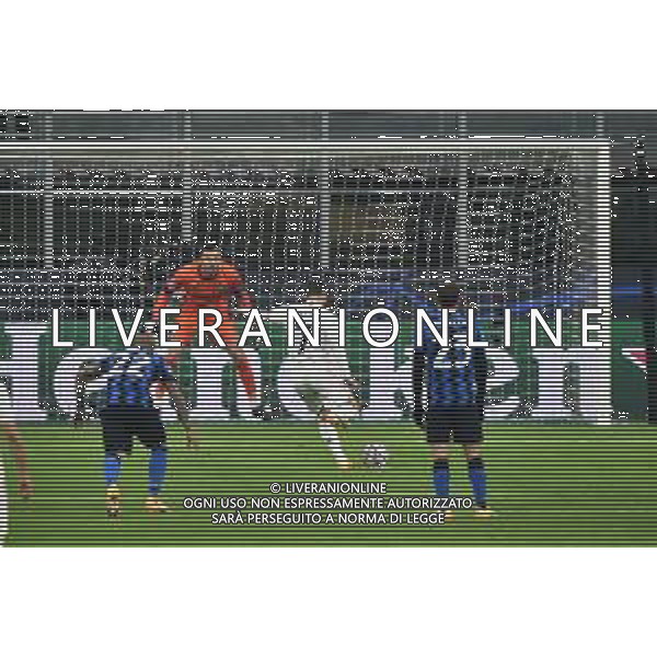 Eden Hazard (Real Madrid) segna il gol dell\'1 a 0 Real Madrid Inter vs Real Madrid UEFA Champions League fase a gironi 4a giornata - gruppo B Milano 25-11-2020 Stadio Giuseppe Meazza - San Siro foto Roberto Garavaglia/ag.Aldo Liverani sas /AGENZIA ALDO LIVERANI SAS