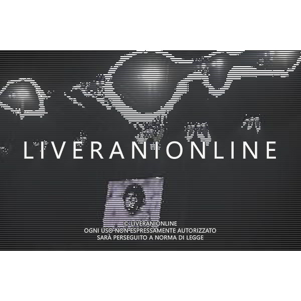 minuto di silenzio per la morte di Diego Armando Maradona Inter vs Real Madrid UEFA Champions League fase a gironi 4a giornata - gruppo B Milano 25-11-2020 Stadio Giuseppe Meazza - San Siro foto Roberto Garavaglia/ag.Aldo Liverani sas /AGENZIA ALDO LIVERANI SAS