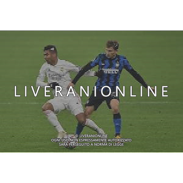 Casemiro (Real Madrid) e Nicolo’ Barella (Inter) Inter vs Real Madrid UEFA Champions League fase a gironi 4a giornata - gruppo B Milano 25-11-2020 Stadio Giuseppe Meazza - San Siro foto Roberto Garavaglia/ag.Aldo Liverani sas