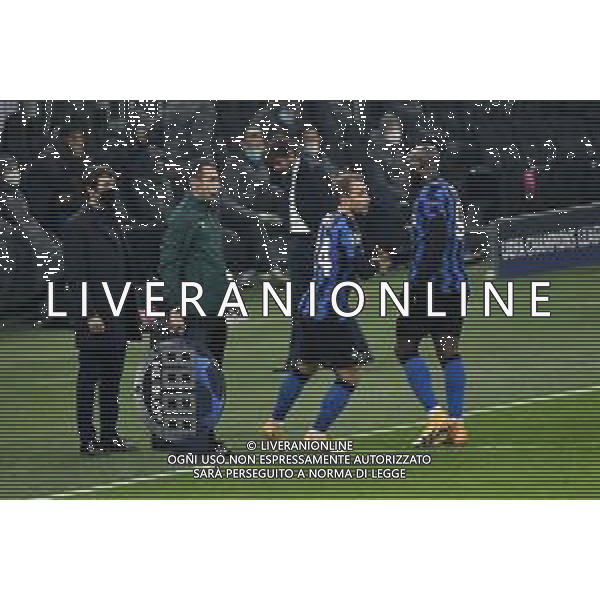 Christian Eriksen (Inter) entra in campo nei minuti finali Inter vs Real Madrid UEFA Champions League fase a gironi 4a giornata - gruppo B Milano 25-11-2020 Stadio Giuseppe Meazza - San Siro foto Roberto Garavaglia/ag.Aldo Liverani sas