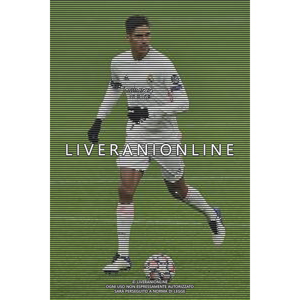 Raphael Varane (Real Madrid) Inter vs Real Madrid UEFA Champions League fase a gironi 4a giornata - gruppo B Milano 25-11-2020 Stadio Giuseppe Meazza - San Siro foto Roberto Garavaglia/ag.Aldo Liverani sas /AGENZIA ALDO LIVERANI SAS