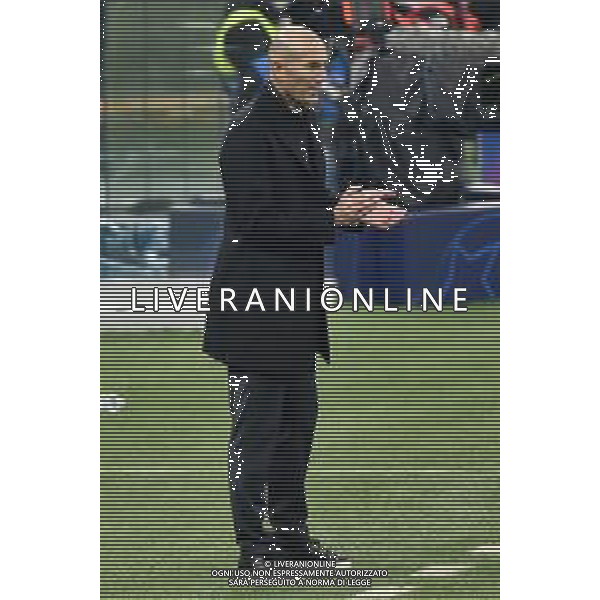 Zinedine Zidane allenatore Real Madrid Inter vs Real Madrid UEFA Champions League fase a gironi 4a giornata - gruppo B Milano 25-11-2020 Stadio Giuseppe Meazza - San Siro foto Roberto Garavaglia/ag.Aldo Liverani sas /AGENZIA ALDO LIVERANI SAS